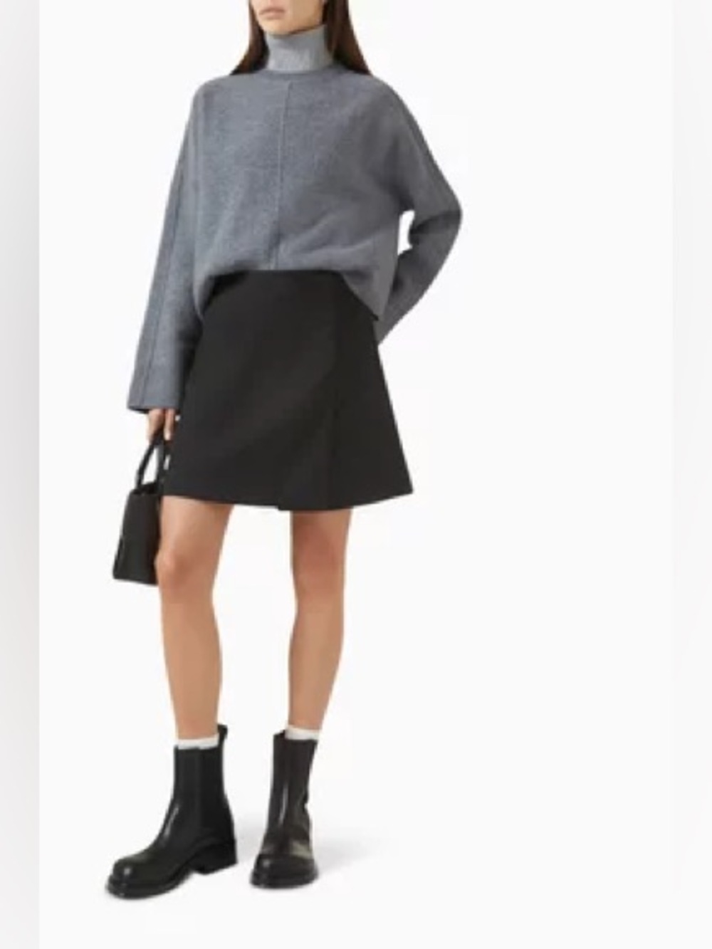 COS Linen Blend Mini Skirt